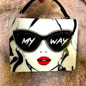 Beautiful fashion handbag.